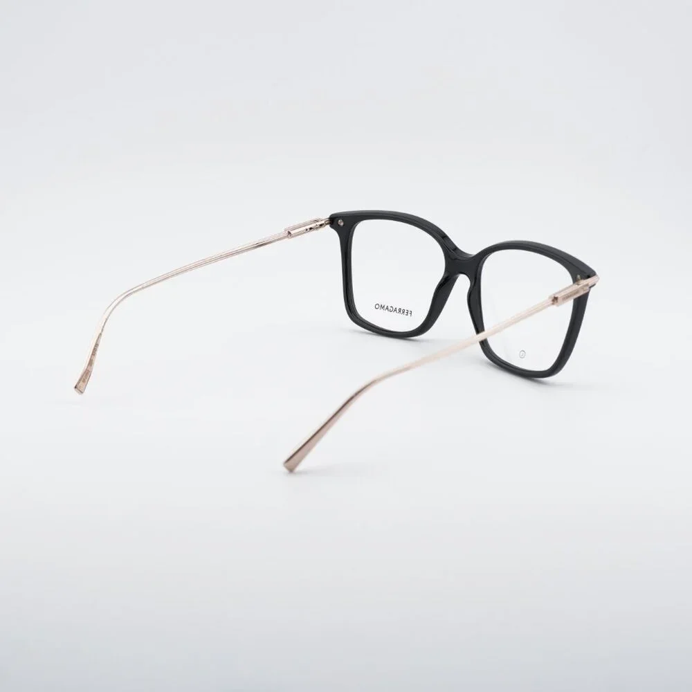 Salvatore Ferragamo SF2992 001 Eyeglasses Black 53mm Square Frame